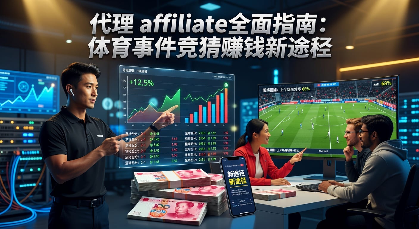 代理 Affiliate：2026体育博彩赚钱指南