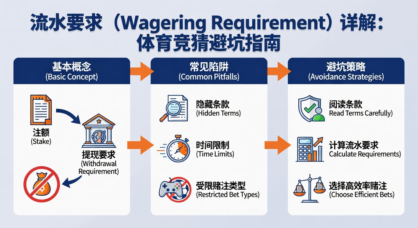 流水要求 sports wagering requirement 详解2026