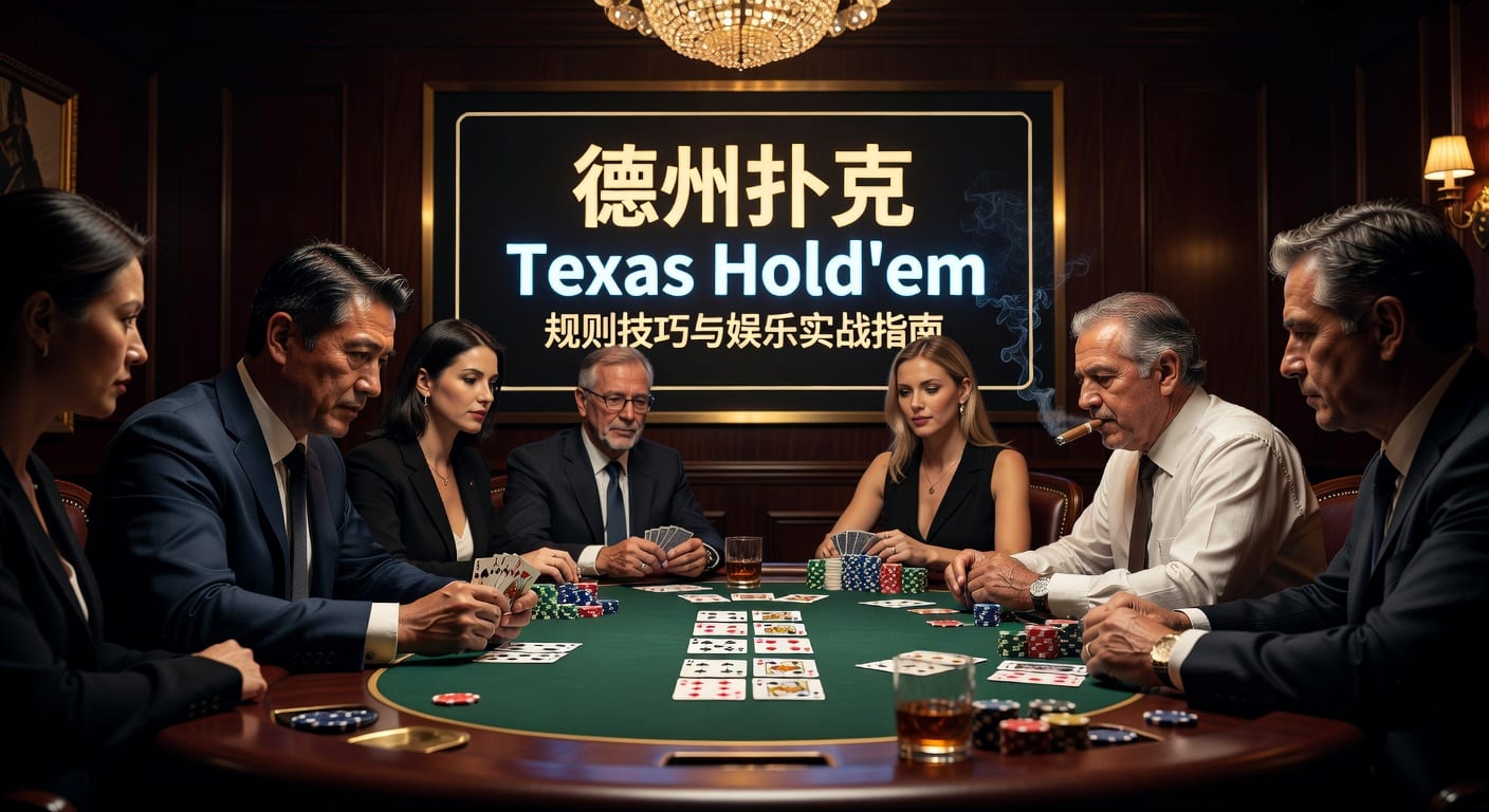 德州扑克 Texas Hold'em 规则攻略实战技巧