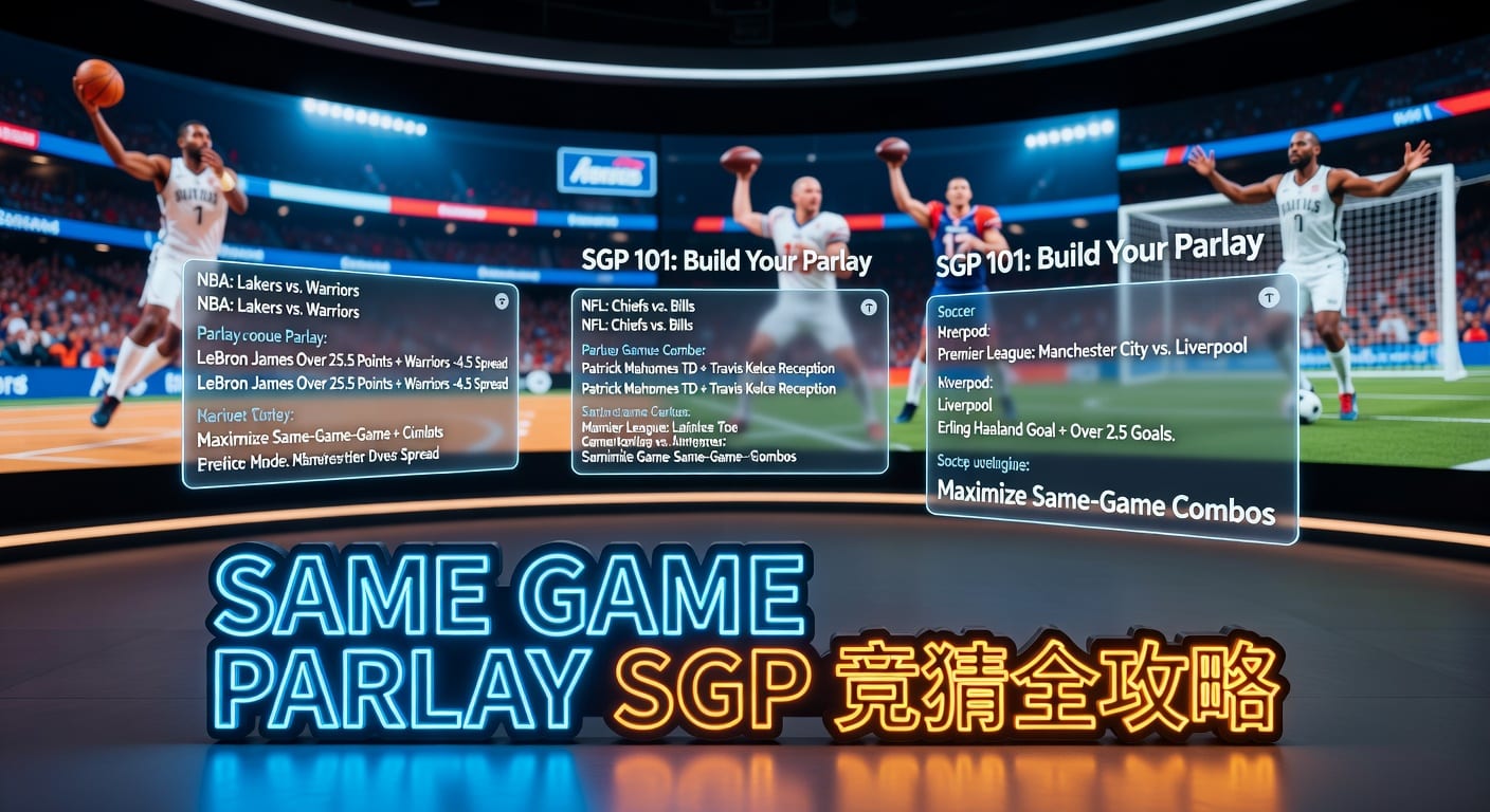 Same Game Parlay SGP 2026投注攻略