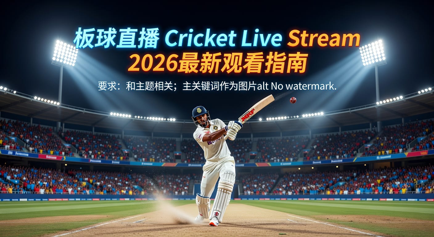 板球直播 Cricket Live Stream 2026热门赛事免费指南