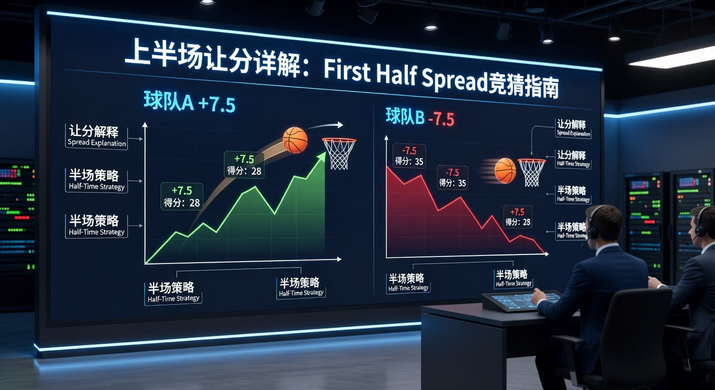 上半场让分 First Half Spread 投注攻略